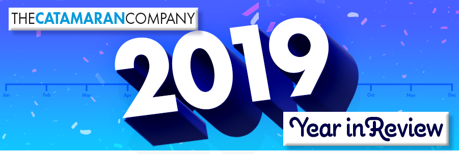 2019 Review with Catamarans.com,108 Boats sold,990 Charter
